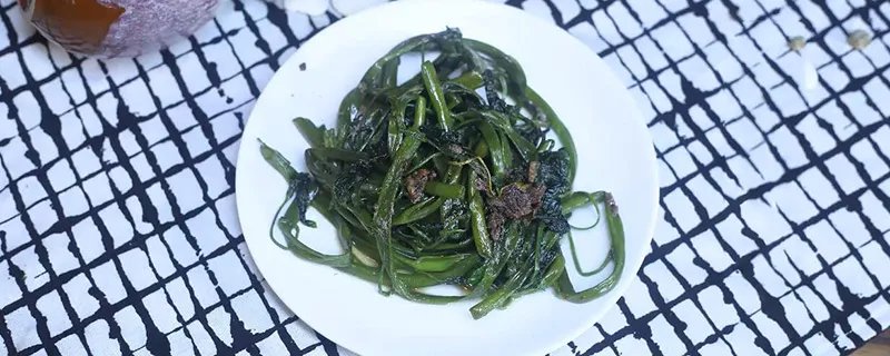 虾酱空心菜的做法 空心菜怎么炒